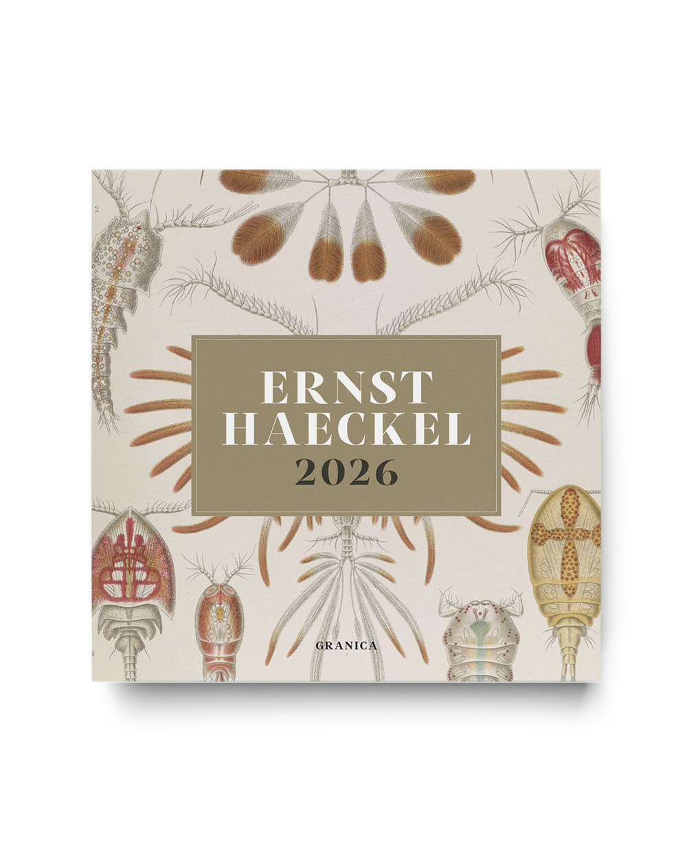 Ernst Haeckel 2026 Calendario de Pared